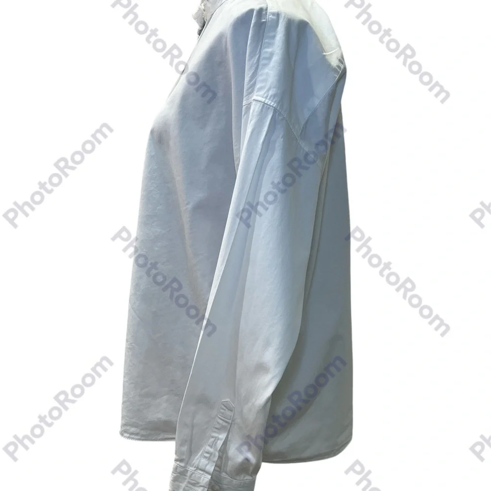 Ann Mashburn white button down shirt - Picture 3 of 10